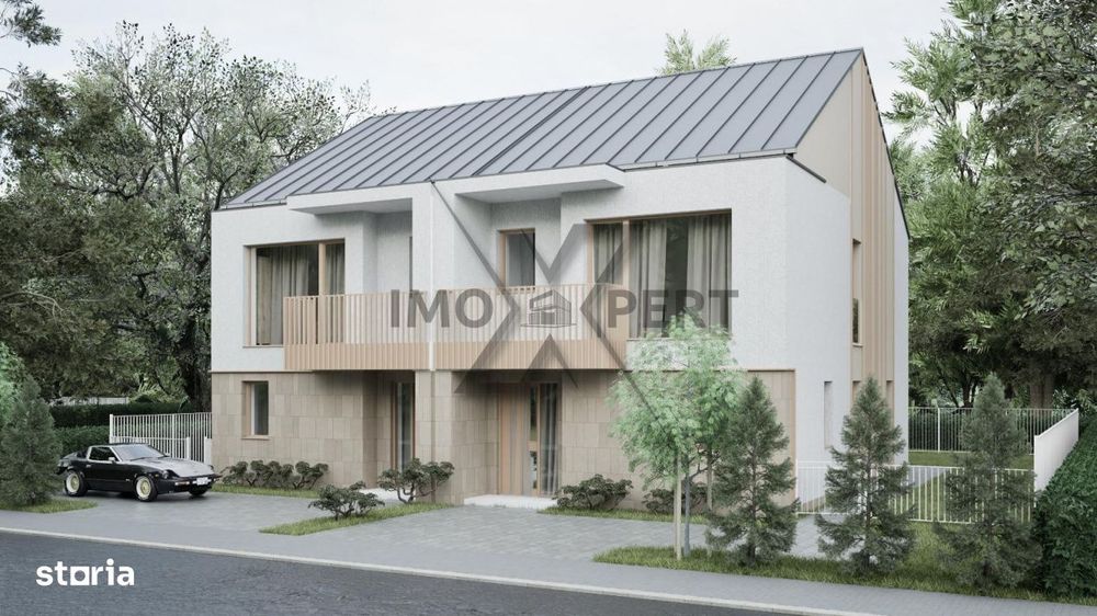 Duplex de 4 camere, 120 mp, la intrare in Popesti, Cluj