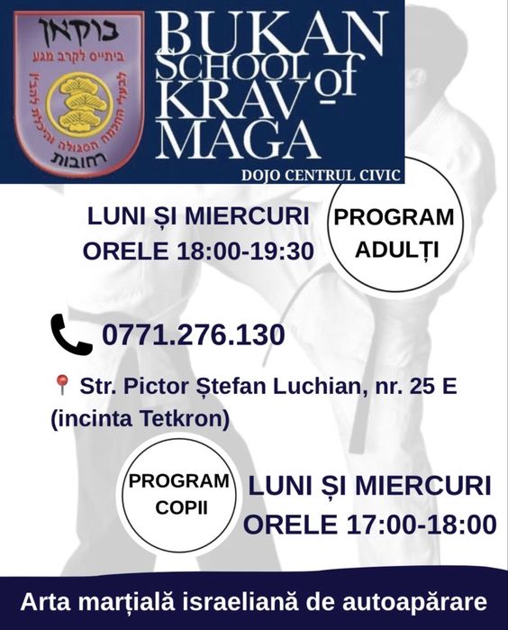 Cursuri Krav Maga – Autoapărare Copii și Adulți