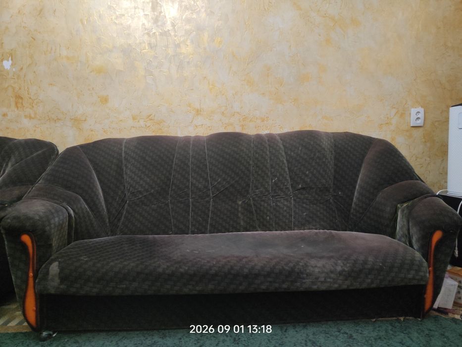 Диван екі кресло