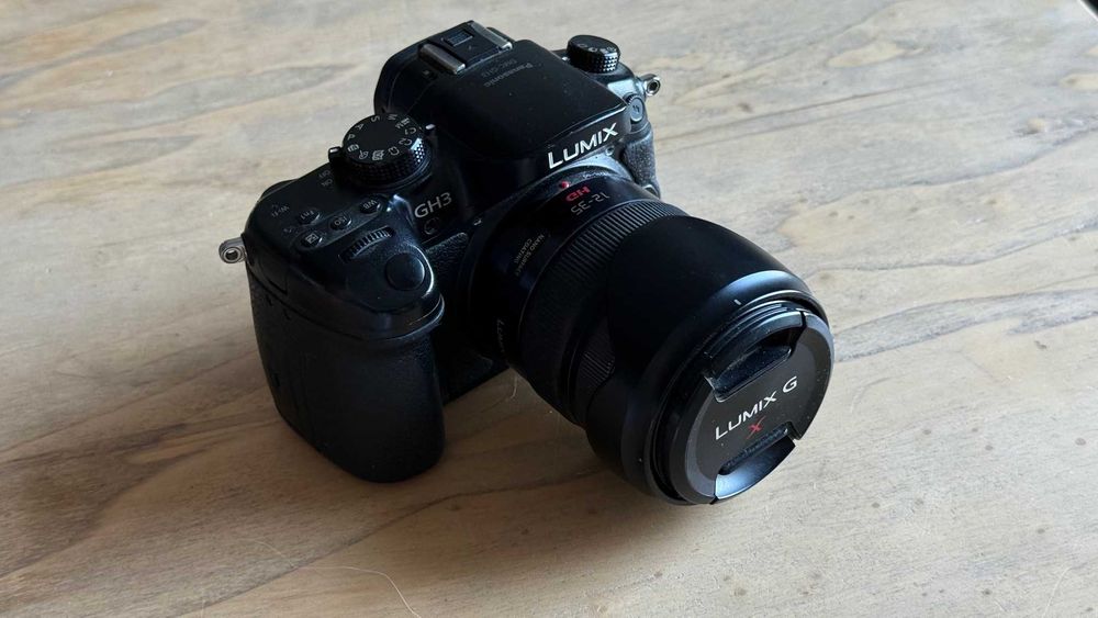 Продавам Lumix GH3 с Lumix G 12-35 f2.8 OIS