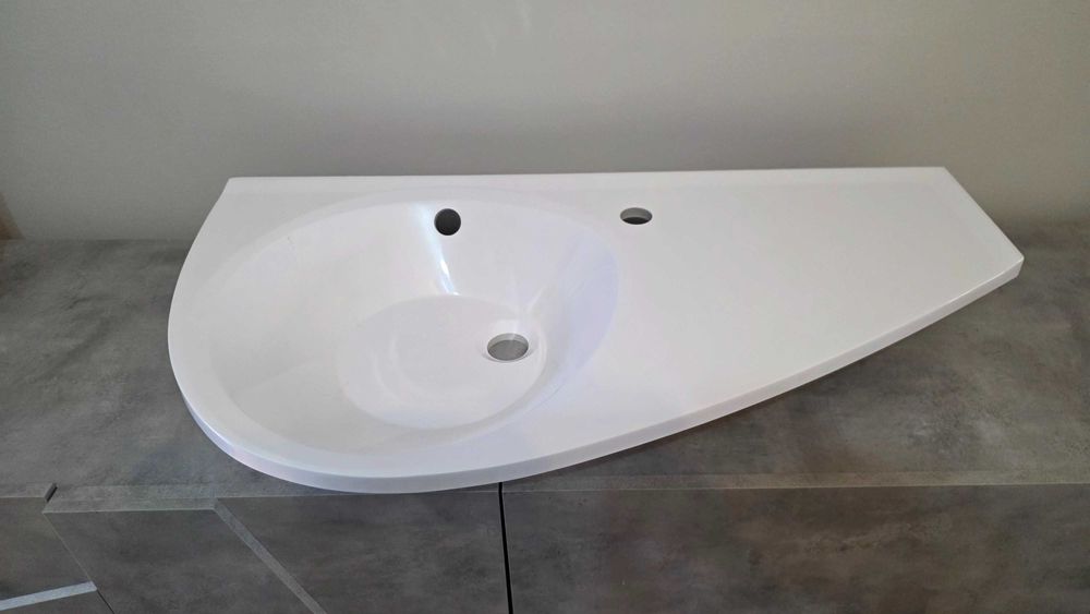 Мивка дизайнерска + дизайнерски сифон