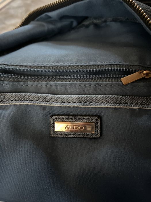 Кожена раница ALDO + портмоне чанта