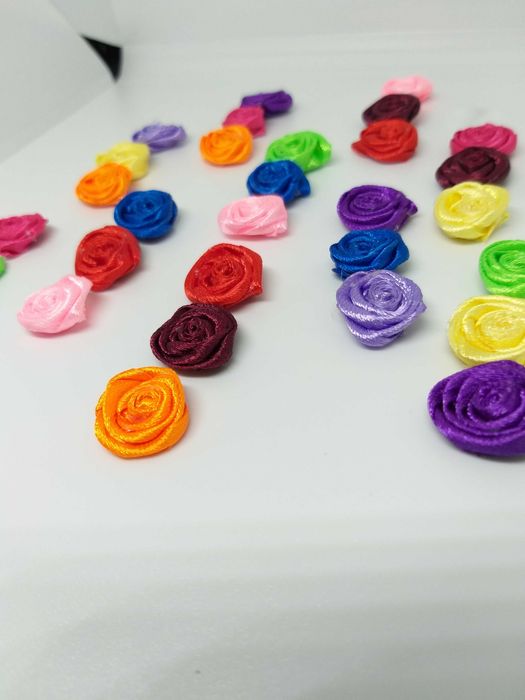 Trandafri satin handmade