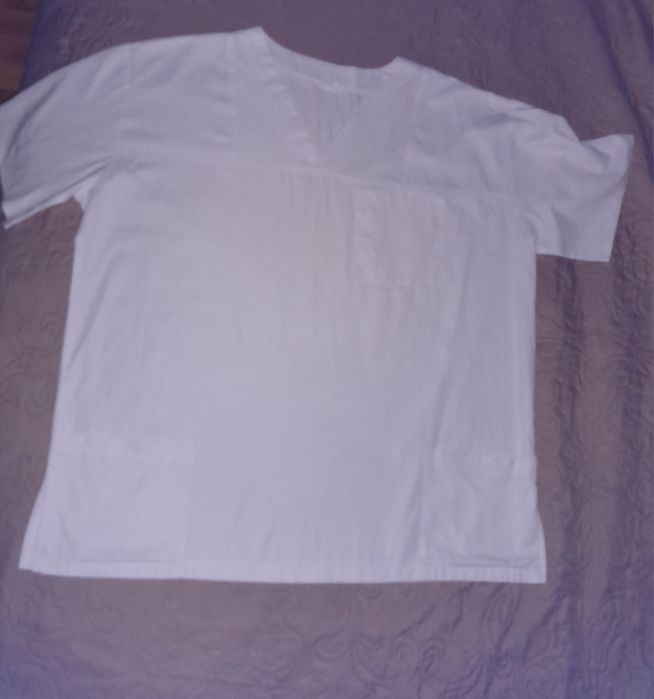 Bluza alba de costum medical  nr. 52