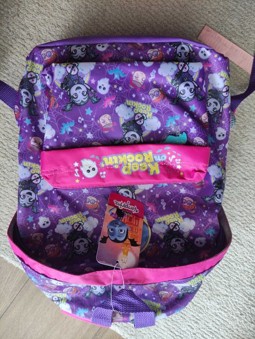 Ghiozdan Disney Vampirina roz mov de fetita fete fata copii scoala NOU