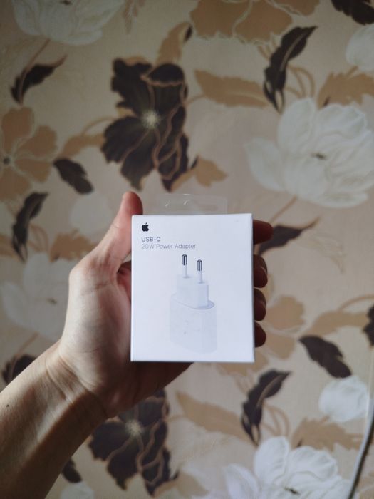 Adapter 20w type c оригинал+кабель оригинал