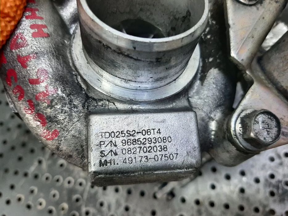 Turbina 1.6 d peugeot partner 307 207 308 ford fiesta 6 focus 2 fusion c-max 49173-07507 9685293080