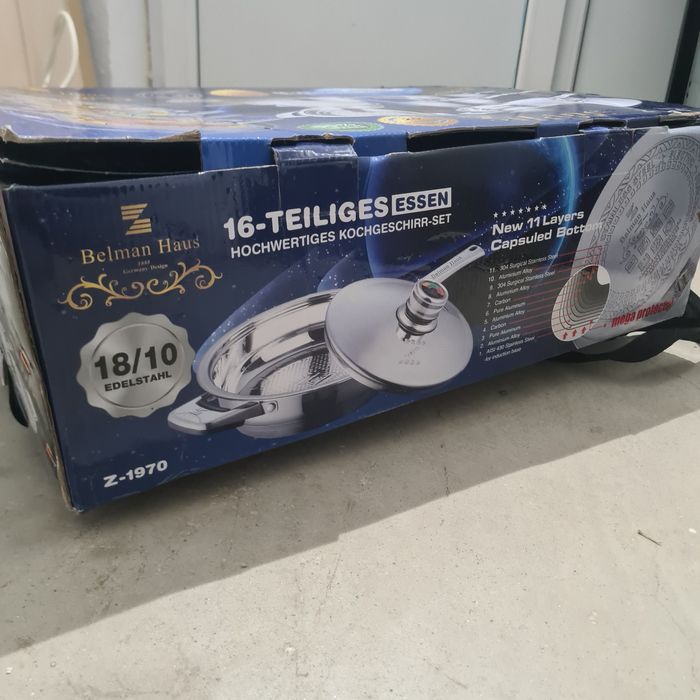 Set Oale Inox Belman Haus