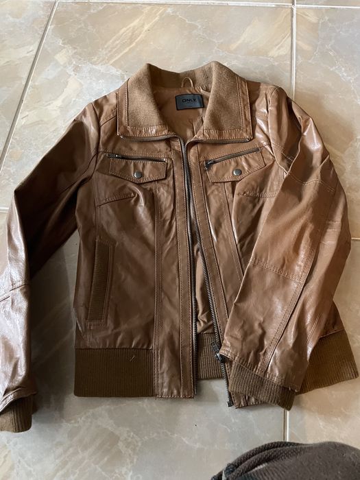 Кожено яке от естествена кожа