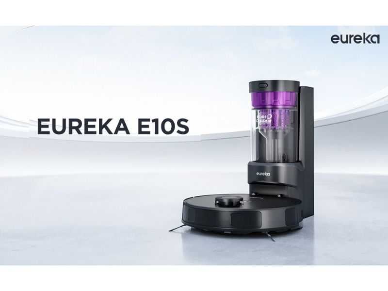 Робот Прахосмукачка с Моп EUREKA E10s, 4000Pa