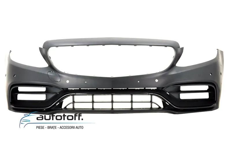 Bara fata si difuzor bara spate Mercedes C205 A205 C-Class (14-18) C63 Design