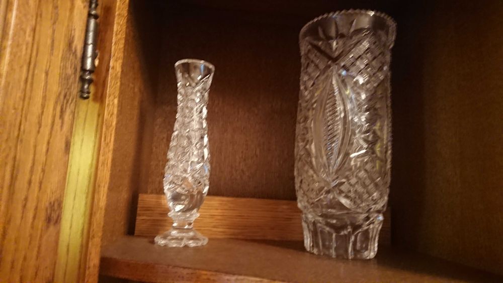 Хрустальная ваза