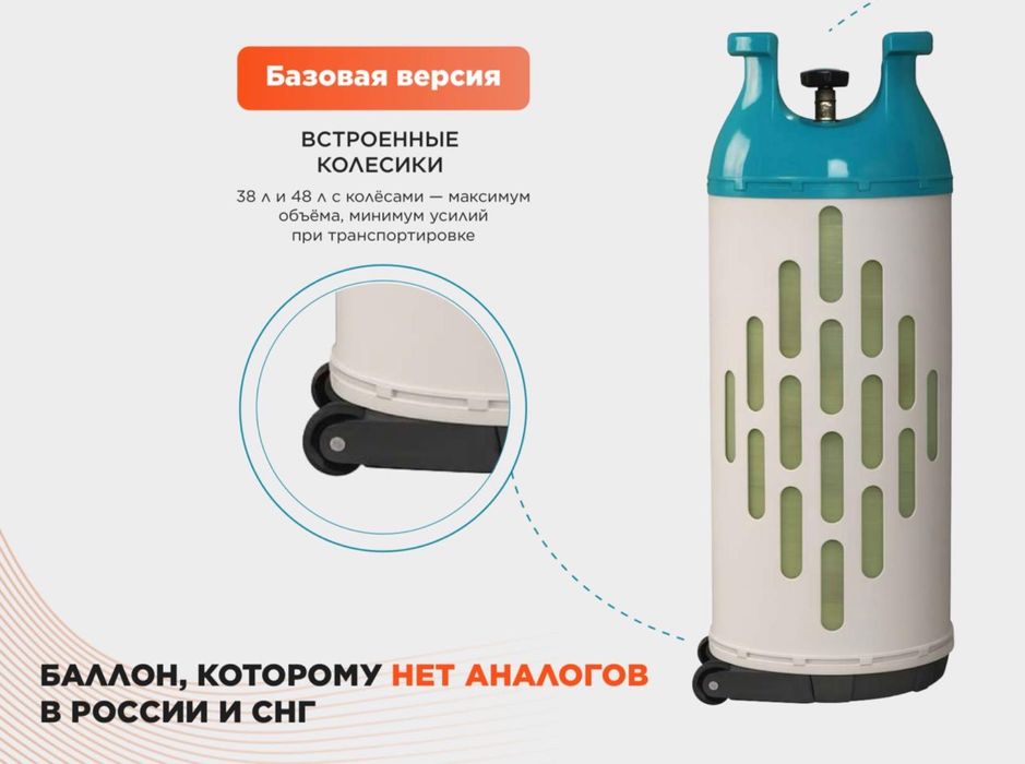 композитные газовые балооны