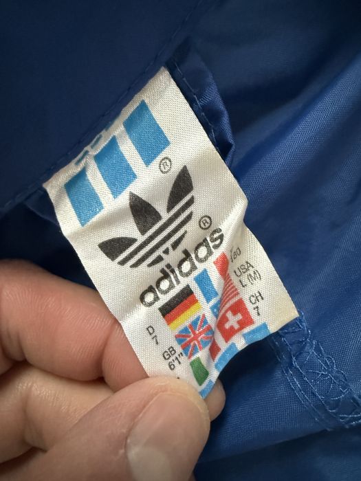 Geaca ADIDAS VIntage Windbreaker Albastru Barbati | Marime L