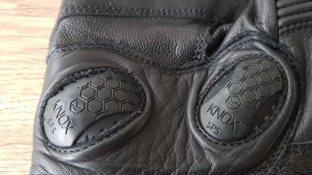 Knox Hadeleigh кожени непромокаеми мото ръкавици М, като нови