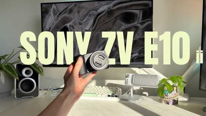 Alpha ZV-E10 — камера для видеоблогов APS-C, 24 МП, 4K