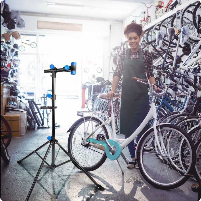 Работен стенд за сервизиране на велосипед MARTAR, 107-188см, До 35кг.