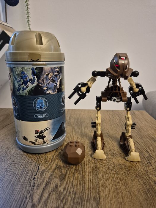 Lego Bionicle prima editie (2001), set de 4 figurine (Tahu 8534, Pohato 8531, Kopaka 8536, Gali 8533), inclus cutiile originale