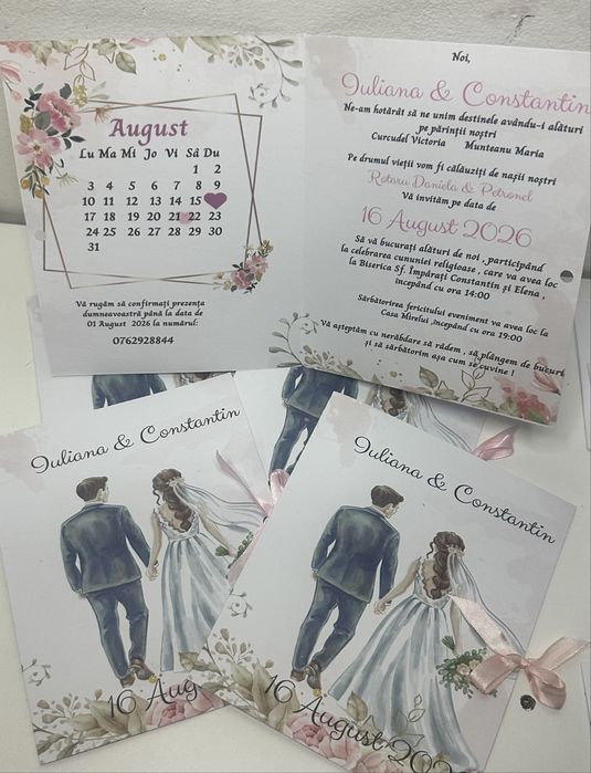 Invitatii nunta / botez