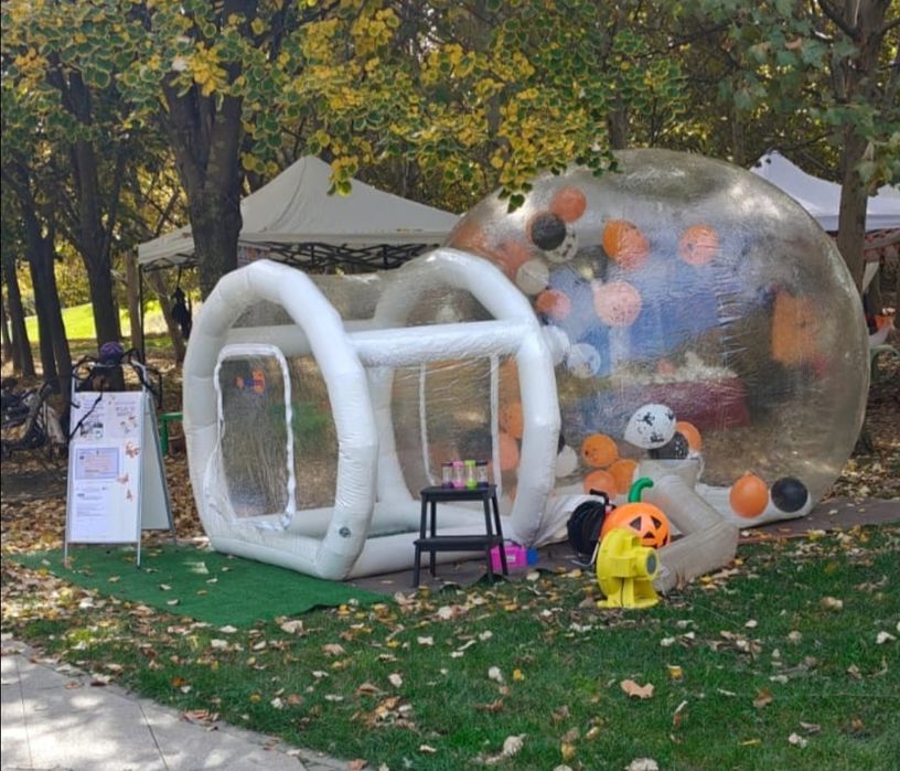 Balon bubble house inchiriat 800 lei/ 3 ore
