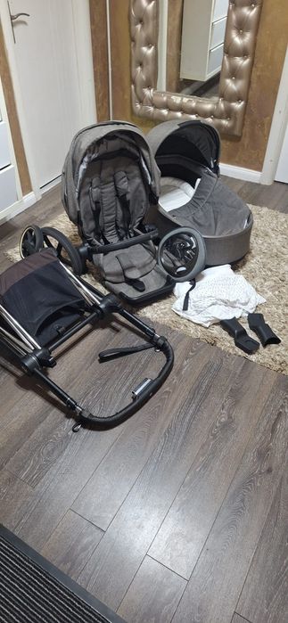Cărucior Cybex Priam 3 în 1 Silver / Soho Grey – Cumpărat din Germania