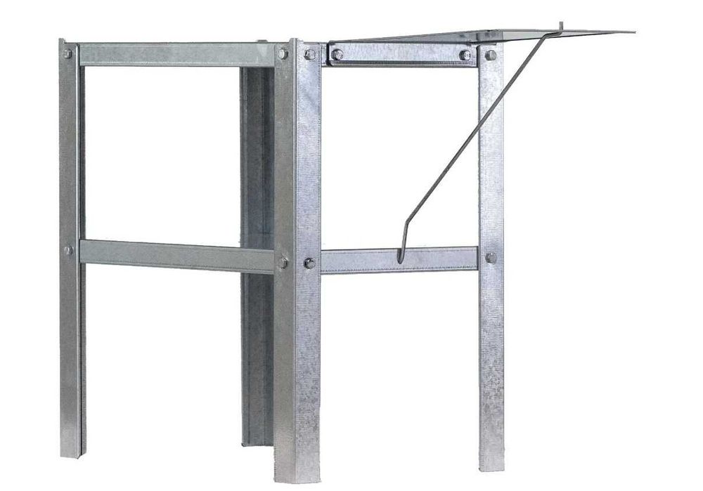 Masa Masuta Suport Afumatoare 80x30x40 Carne Carnati Clisa Metalica