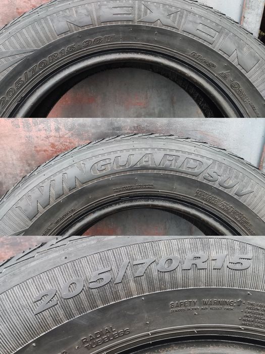 4бр. зимни гуми 205/70/15 Nexen Winguard SUV
dot21
6.76mm
Австрия 
про