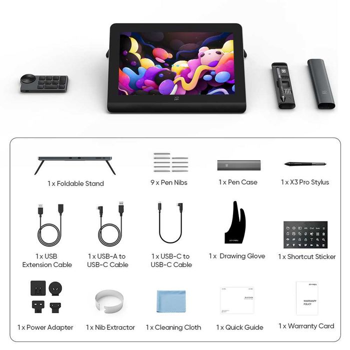 Новинка! Графический планшет с экраном Xp-Pen Artist Pro 14 (2nd Gen)