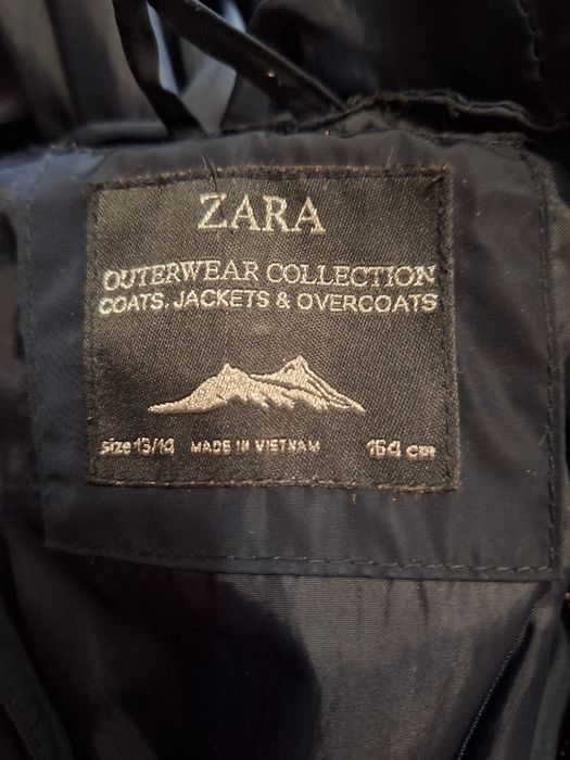 Продавам зимно яке за момиче ZARA
