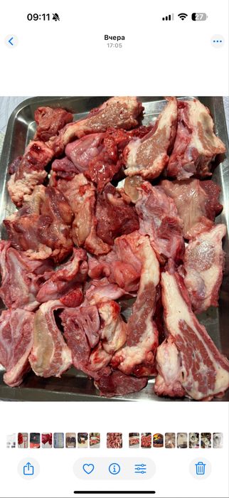 Мясо и фарш для собак