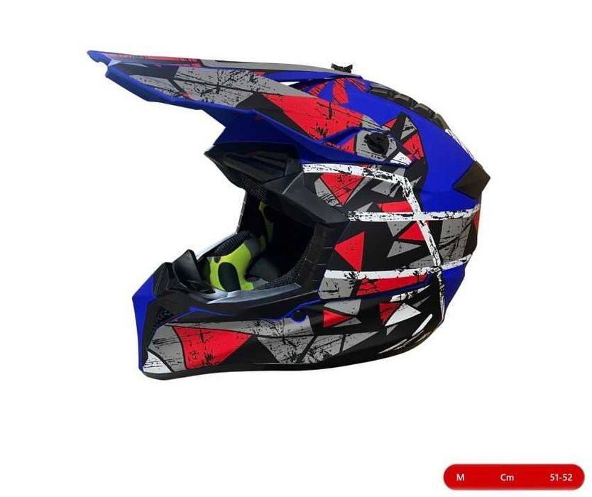 Детска мотокрос каска за мотор, ендуро, велосипед и ATV - XS, S, M