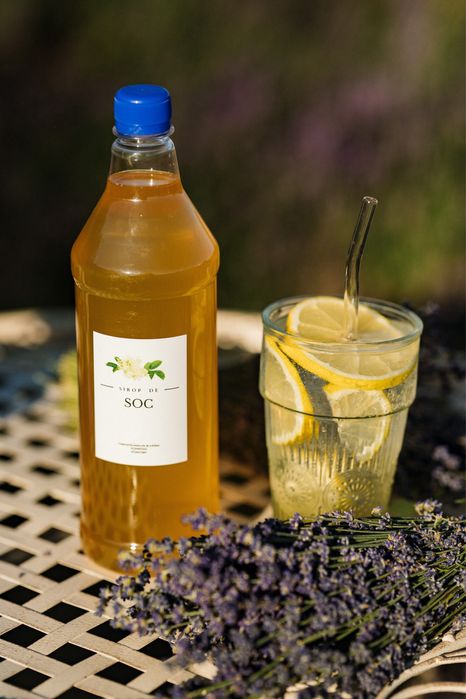Sirop de Lavanda, Menta si Soc