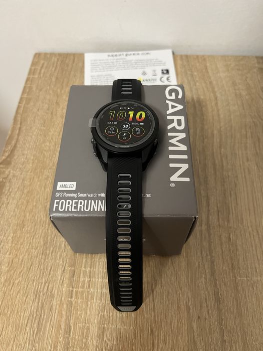 Ceas Garmin AMOLED Forerunner 265, 46 mm NOU