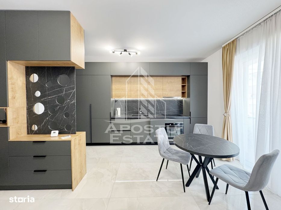 Apartament cu o camera de vanzare 30mp utili + 8mp terasa, Giroc — fotografia 2