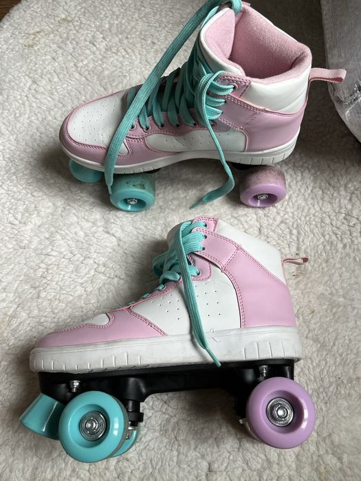 Роликовые коньки квады Rush action