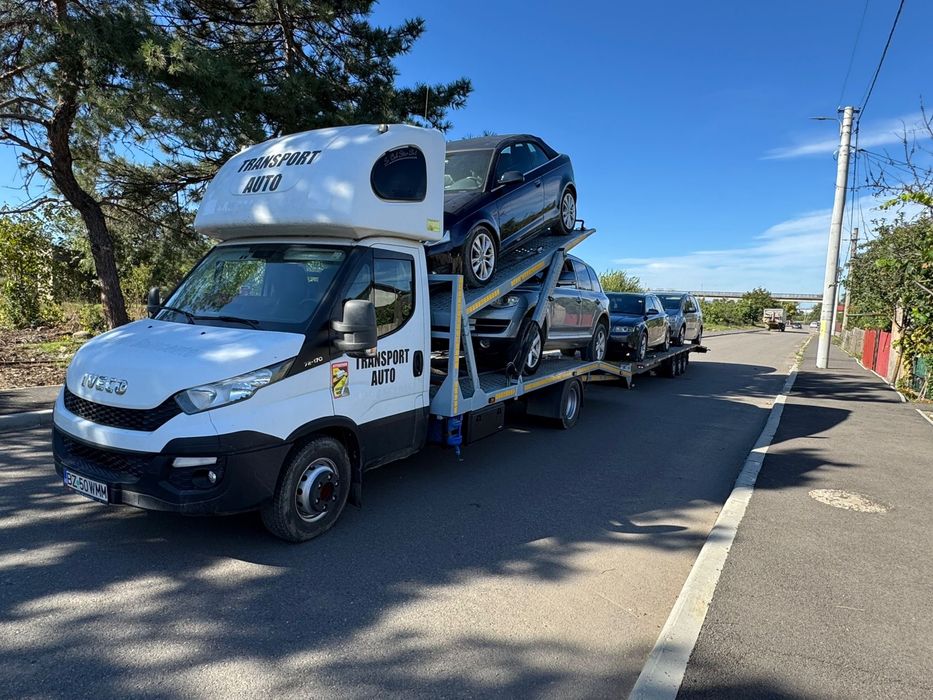 Vând/schimb Platforma Iveco Daily 72c17 4 pozitii cu Remorca dubla