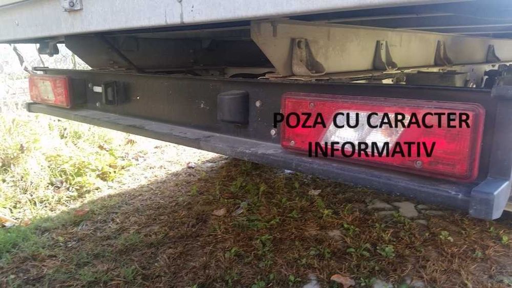 Bara spate NOUA Ford Transit fara lampi semnale platforma bascula bena