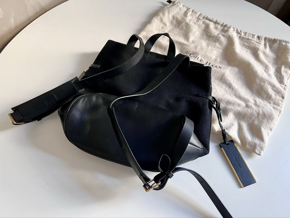 Рюкзак женский, Cole Haan, оригинал, кожа и текстиль