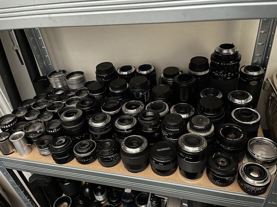 Lot aparate foto și optica foto