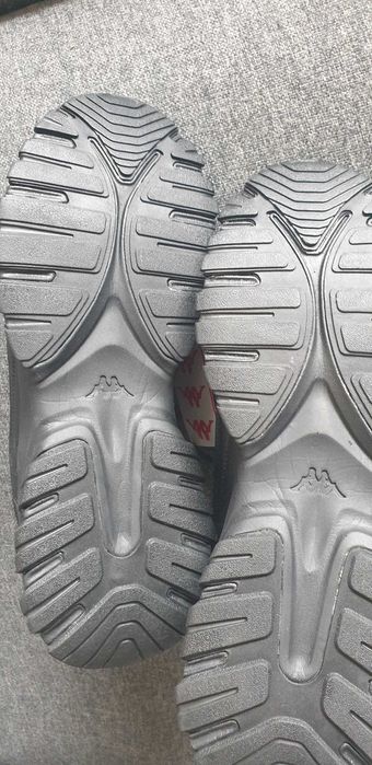 Kappa Veloce Mens Trainers Black Size EUR44