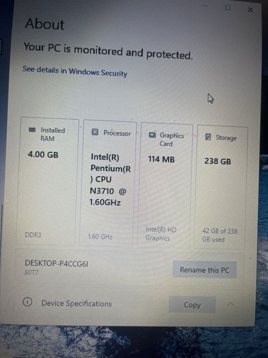 Laptop Lenovo IdeaPad110