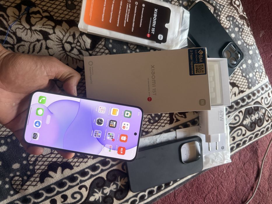 Xiaomi 15 T 12/256 full kamplekt