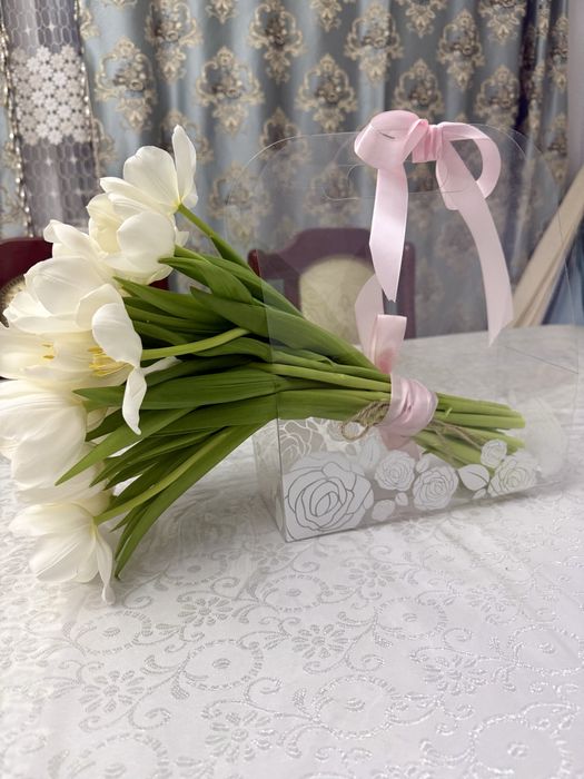 Цветы вместе подарочная сумочка