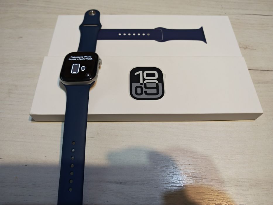 Отличен Apple Watch 10 46 mm GPS Гаранция