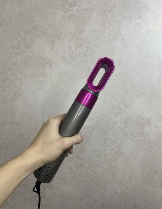 Дайсон 5в1 фен, укладка волос