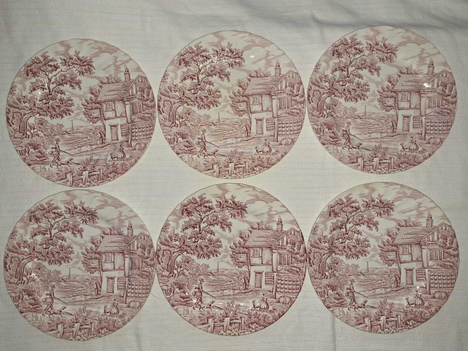 set de masa serviciu portelan englezesc Myott The Hunter 6 persoane