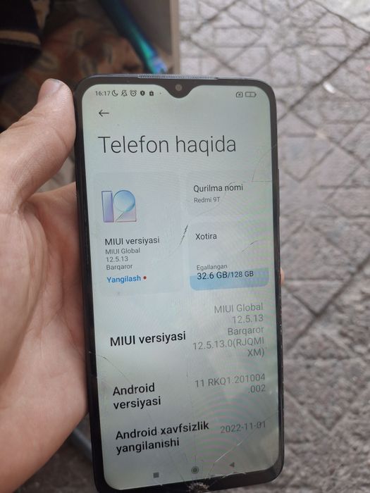 Redmi 9T 128gb 300 ming