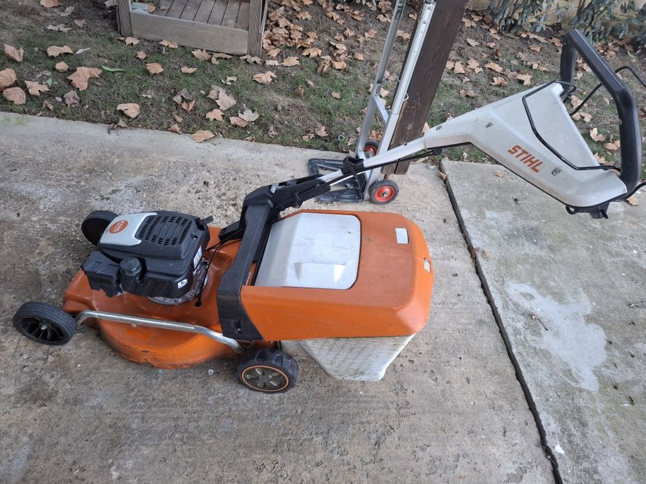 Stihl rm253 mașină de tuns gazon