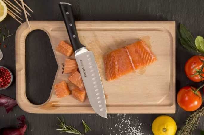 Азиатски нож Santoku Tefal Ingenio Ice Force 18 сm / Промоция -20% !