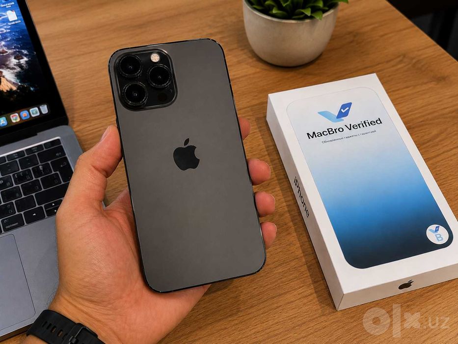 iPhone 14 Pro Max 256GB Space Black (ойлик тўлов: 817 250 сўмдан)